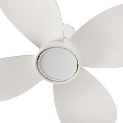 FARO 34315 - Ventilateur de plafond à intensité variable KLOVER S LED/20W/230V 2700/4000/6500K blanc d. 80 cm + Télécommande