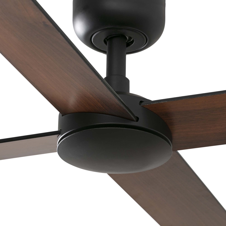 FARO 34356 - Ventilateur de plafond RUDDER L marron/noir d. 132 cm + Télécommande