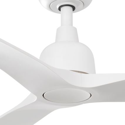 FARO 34363WT - Ventilatore da soffitto OUTWOOD L bianco diametro 150 cm Wi-Fi Tuya IP44 + telecomando