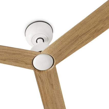 FARO 34370 - Ventilateur de plafond MARINE M Ø 125 cm brun/blanc IP44 + télécommande