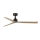 FARO 34371 - Ventilatore da soffitto MARINE M Ø 125 cm marrone/nero IP44 + telecomando