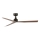 FARO 34372WT - Ventilateur de plafond MARINE M Ø 125 cm marron/noir IP44 Wi-Fi Tuya + télécommande