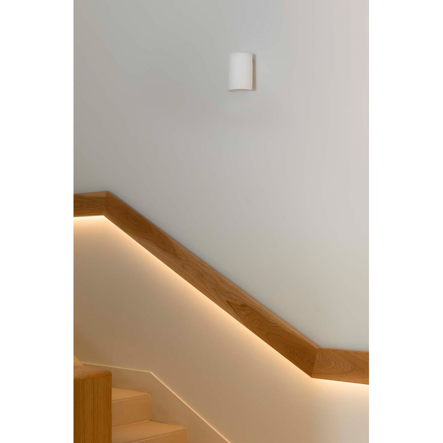 FARO 40522 - Applique SOLE 1xGU10/8W/230V bianco arrotondato