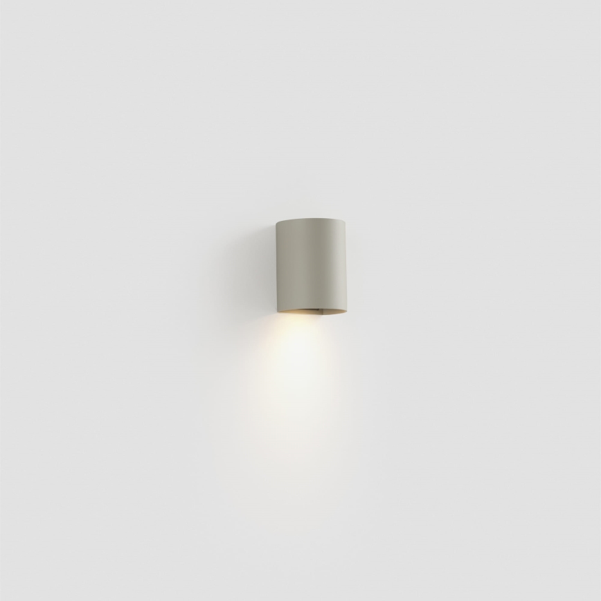FARO 40524 - Applique SOLE 1xGU10/8W/230V grigio arrotondato