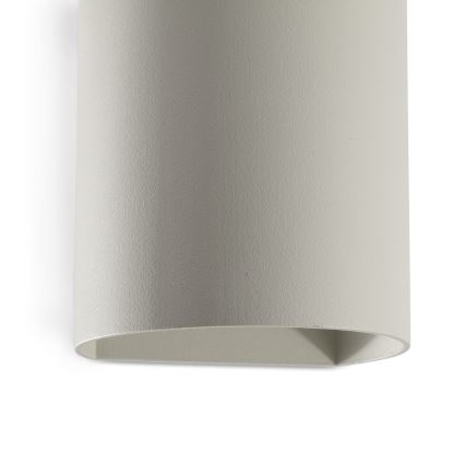 FARO 40524 - Applique SOLE 1xGU10/8W/230V grigio arrotondato