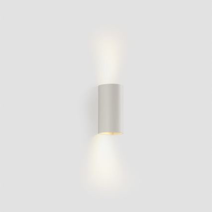 FARO 40538 - Applique murale SOLE 2xGU10/8W/230V blanc arrondi