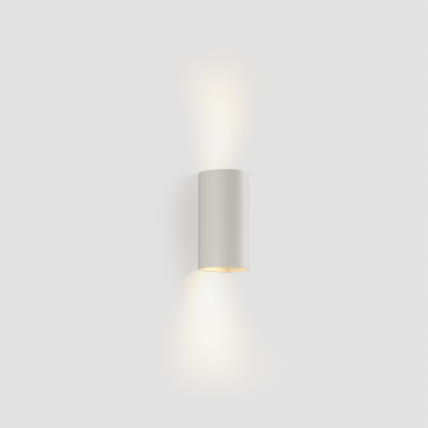 FARO 40538 - Applique murale SOLE 2xGU10/8W/230V blanc arrondi