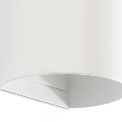 FARO 40538 - Applique murale SOLE 2xGU10/8W/230V blanc arrondi