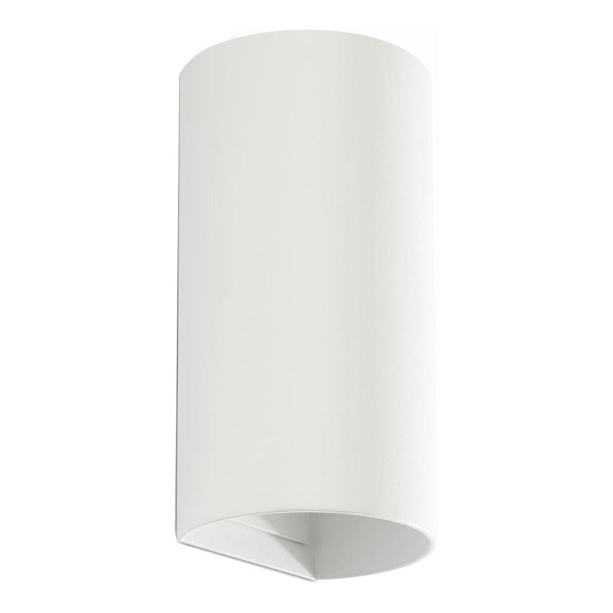 FARO 40538 - Applique SOLE 2xGU10/8W/230V bianco arrotondato