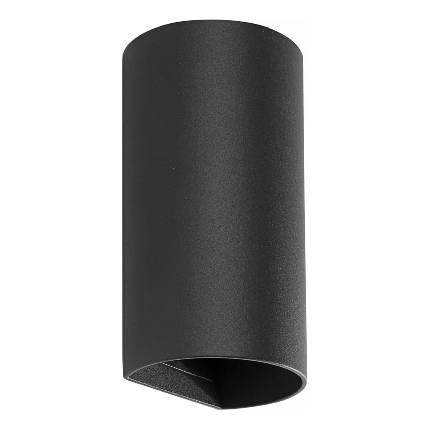 FARO 40539 - Applique SOLE 2xGU10/8W/230V nero arrotondato