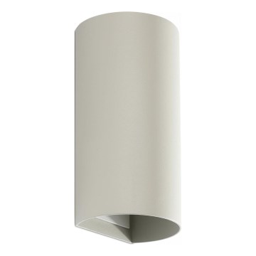 FARO 40540 - Applique SOLE 2xGU10/8W/230V grigio arrotondato