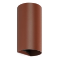 FARO 40541 - Applique SOLE 2xGU10/8W/230V color mattone arrotondato