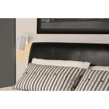 FARO 62130 - Wandleuchte SMILE 1xE27/15W/230V weiß