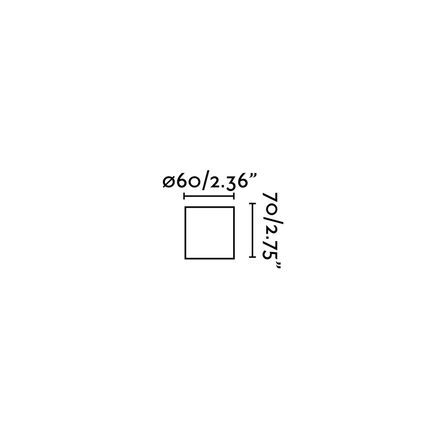 FARO 62152 - Applique murale TEN 1xE27/15W/230V or
