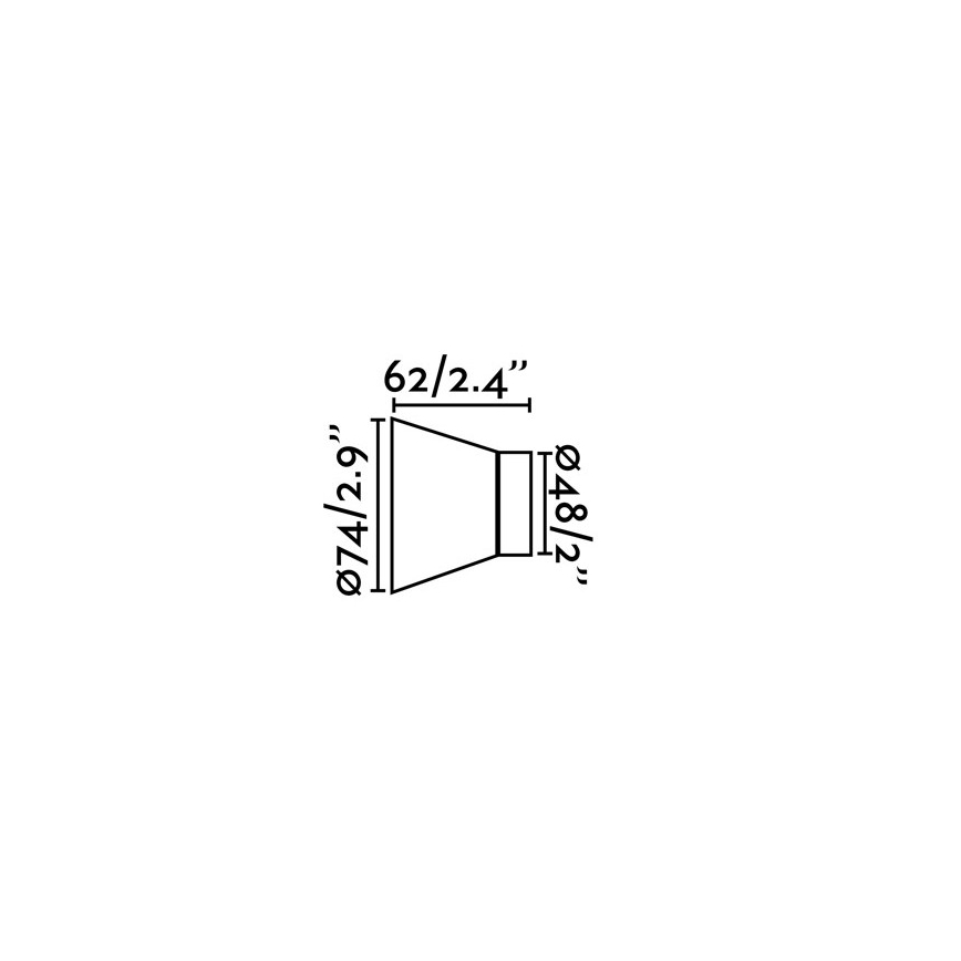 Faro 62300 - Wandbeleuchtung KERA 1xE27/15W/230V