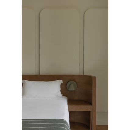 FARO 62356 - Wand-Spot NOON 1xE27/15W/230V khaki
