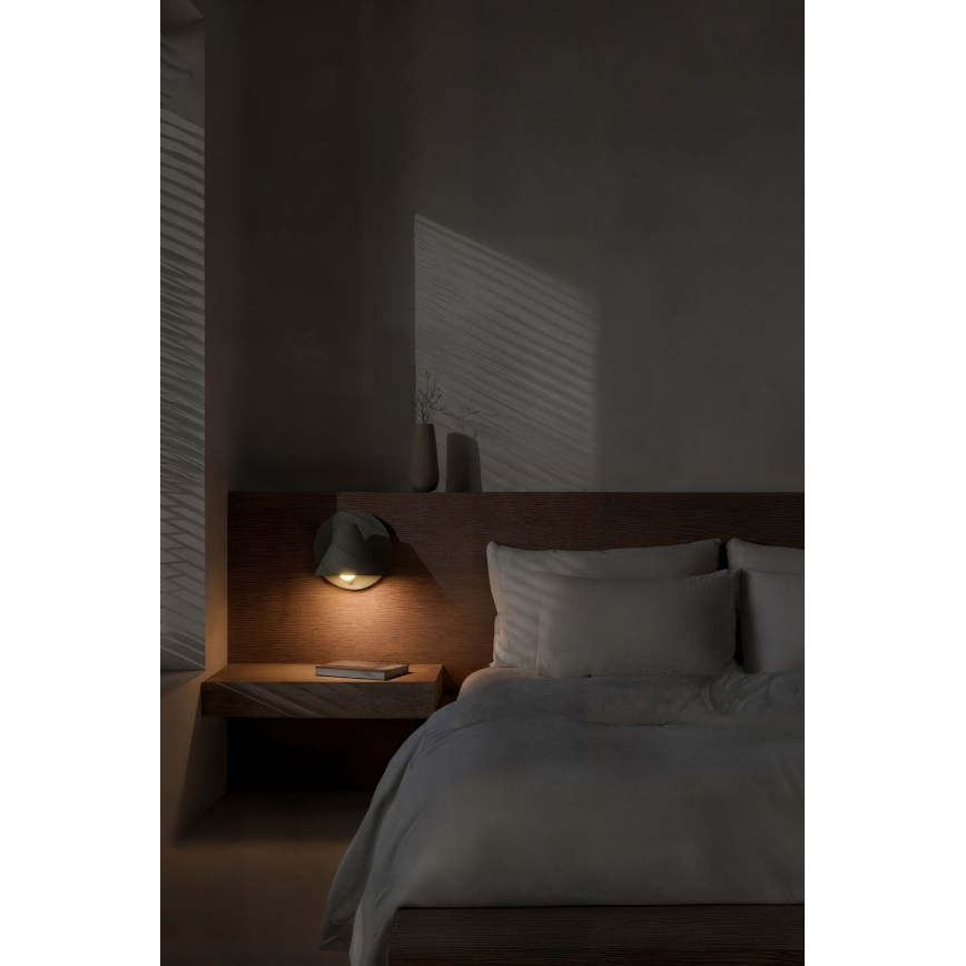 FARO 62356 - Wand-Spot NOON 1xE27/15W/230V khaki