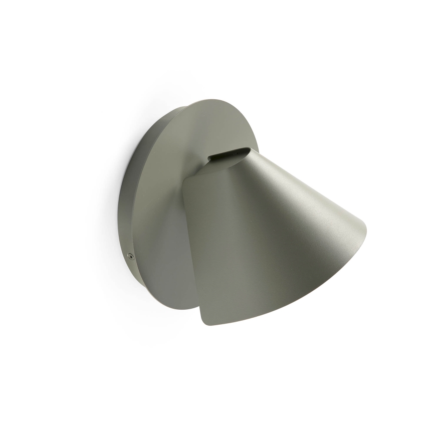 FARO 62356 - Wand-Spot NOON 1xE27/15W/230V khaki