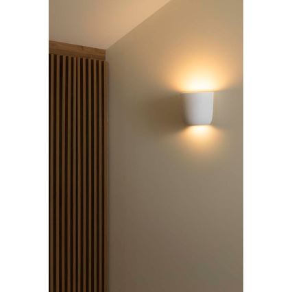 FARO 63428 - Applique KAPPU 1xE14/7W/230V 15,8x15 cm bianco