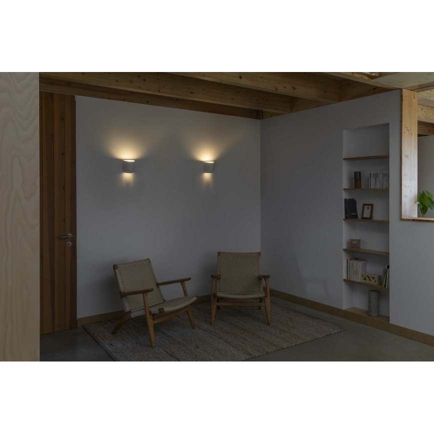 FARO 63428 - Applique KAPPU 1xE14/7W/230V 15,8x15 cm bianco