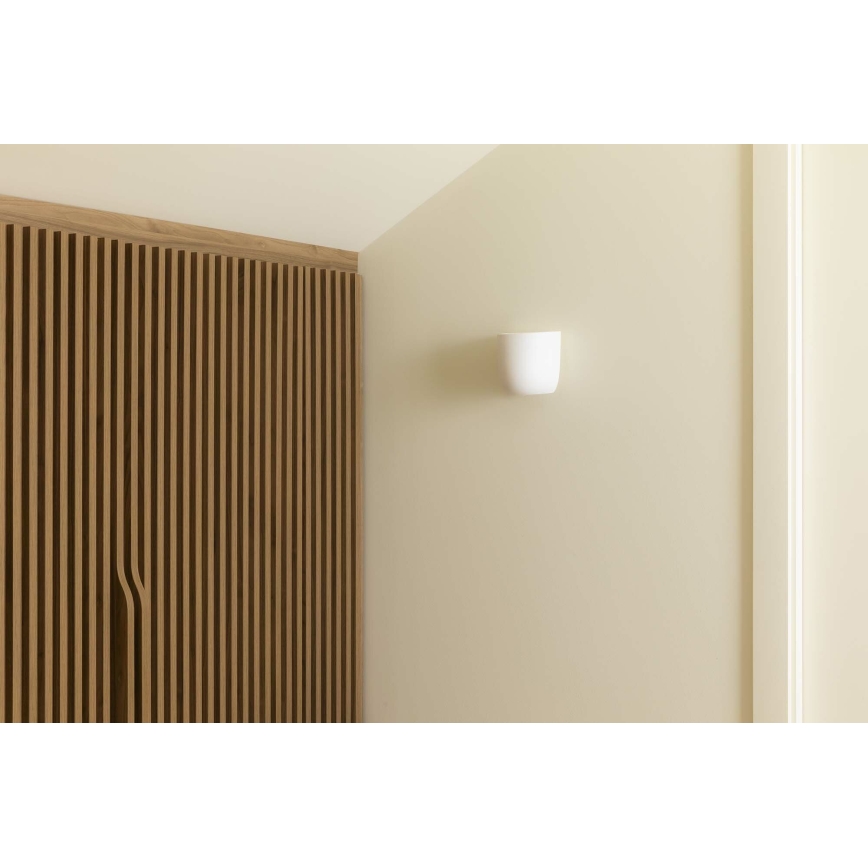 FARO 63428 - Applique KAPPU 1xE14/7W/230V 15,8x15 cm bianco