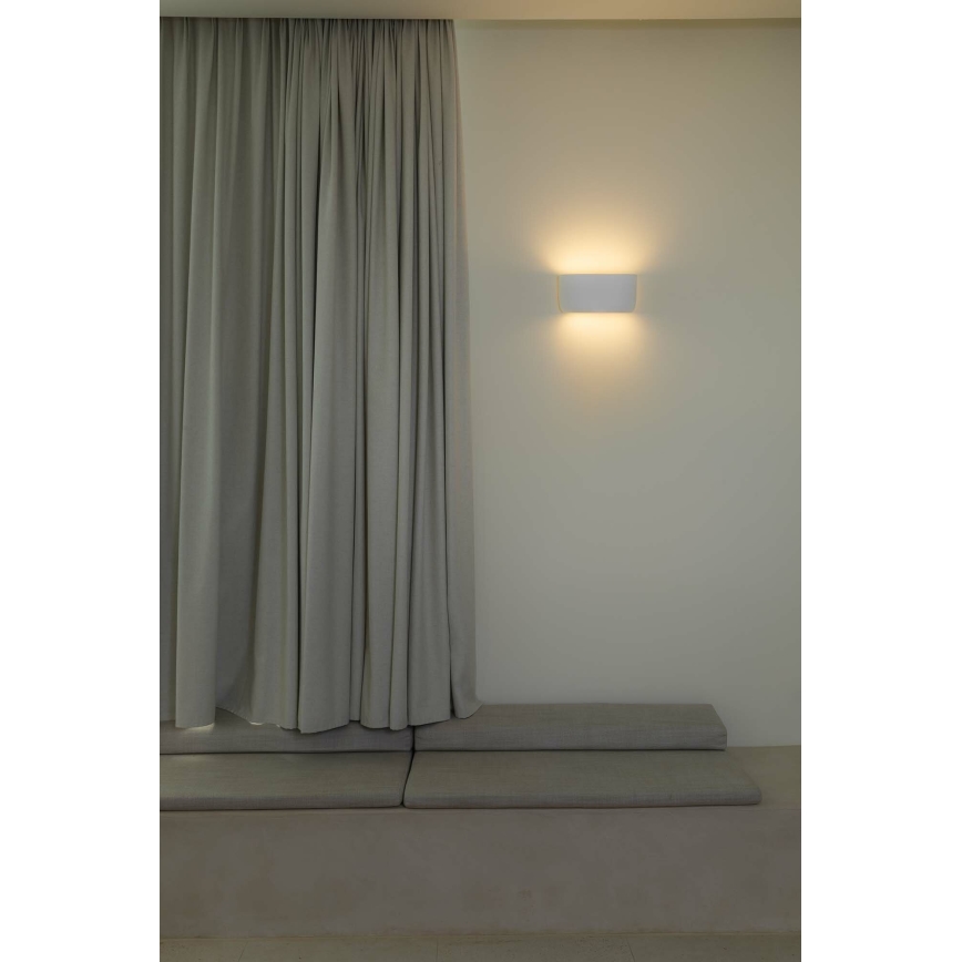 FARO 63430 - Applique KAPPU 2xE14/7W/230V 16,8x30 cm bianco