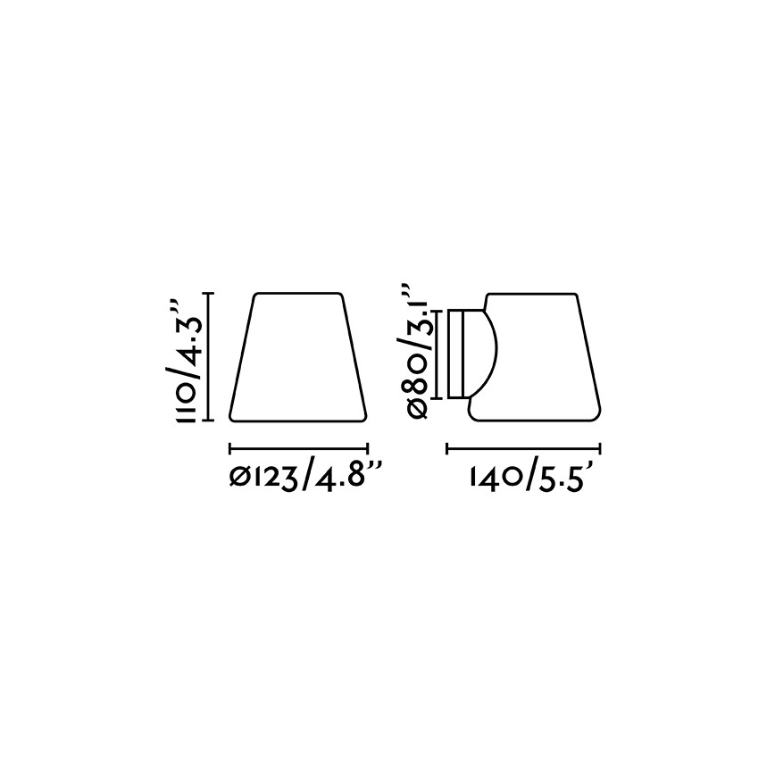 FARO 63510 - Applique da bagno BIANCA 1xG9/6W/230V IP44