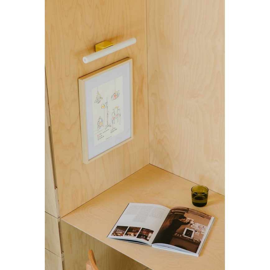 FARO 63549 - Éclairage de miroir salle de bain CALMA LED/5W/230V IP44 jaune