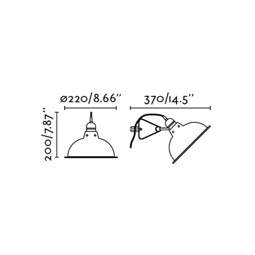 FARO 64169 - Lampada con morsetto PEPPER 1xE27/15W/230V