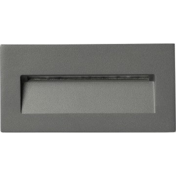 FARO 70289 - LED Lampada da incasso MANI LED/5W/230V 2200/2700/3200/4000K IK07 IP65 grigio