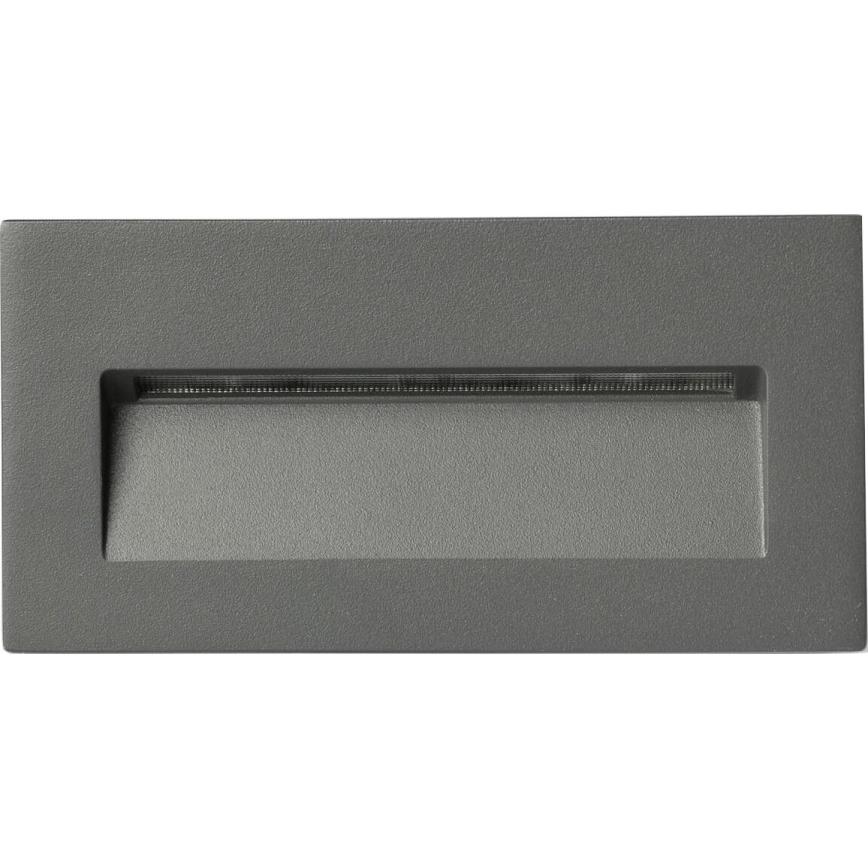 FARO 70289 - Luminaire encastrable MANI LED/5W/230V 2200/2700/3200/4000K IK07 IP65 gris