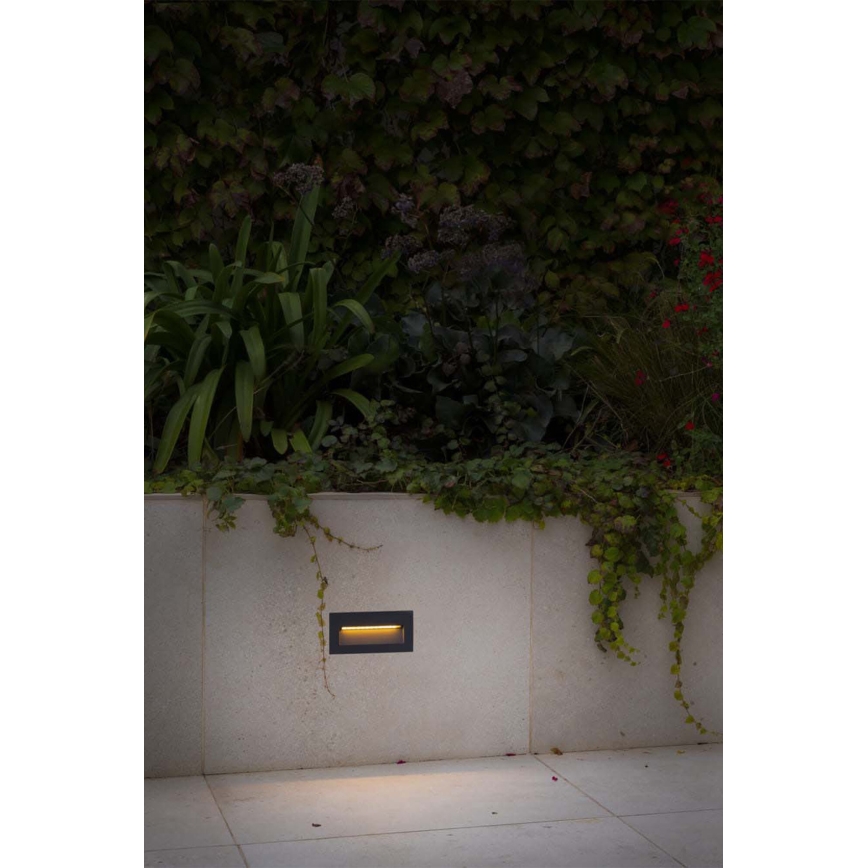 FARO 70289 - Luminaire encastrable MANI LED/5W/230V 2200/2700/3200/4000K IK07 IP65 gris