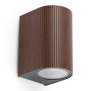 FARO 70324 - Applique murale d'extérieur ESTELA 1xGU10/5W/230V IP65 brun