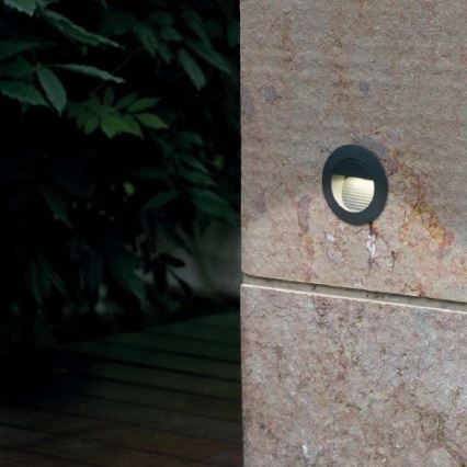 FARO 70403 - Applique murale LED d'extérieur MINI RACING LED/1,2W/230V IP44