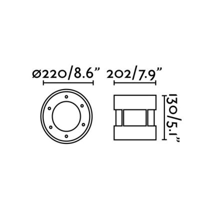 FARO 70587 - Spot d'extérieur encastrable dans le sol SURIA-24 LED/24W/230V IK08 IP67