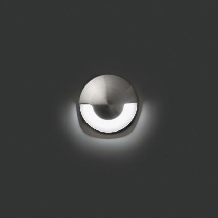 FARO 70660 - Spot d'extérieur encastrable dans le sol KANE-1 LED/3W/24V IK08 IP67