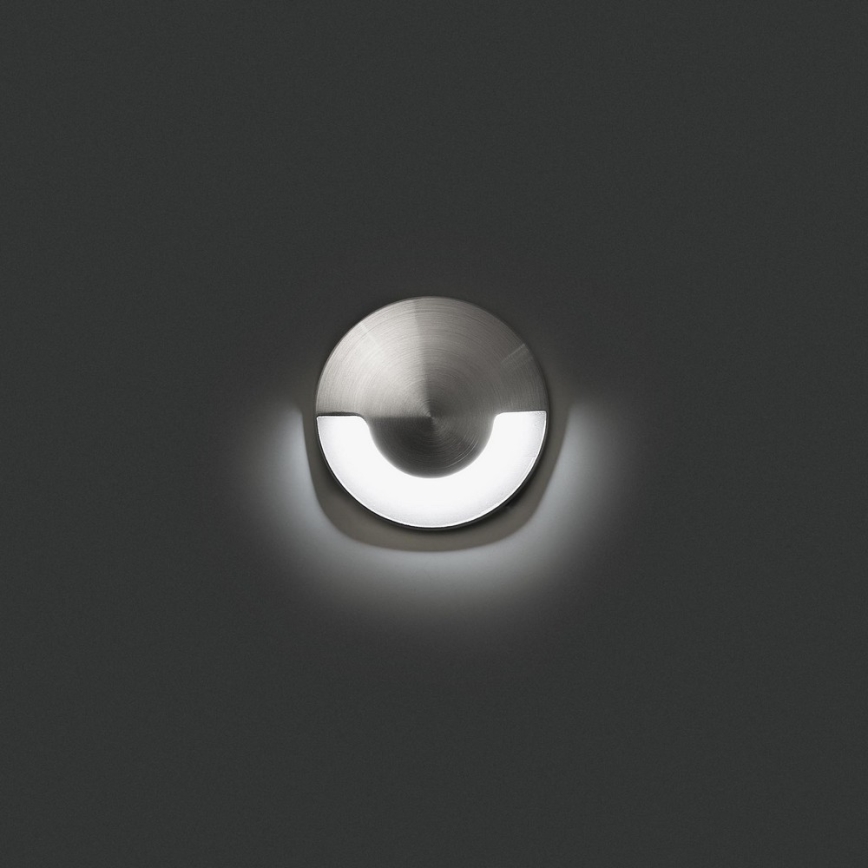 FARO 70660 - Spot d'extérieur encastrable dans le sol KANE-1 LED/3W/24V IK08 IP67