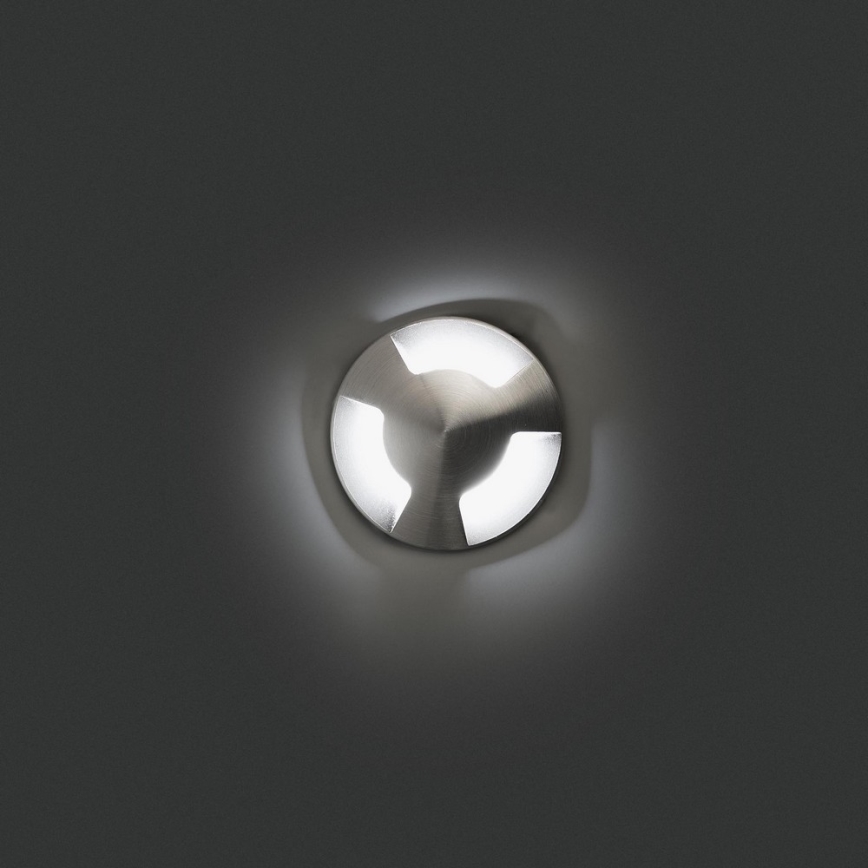 FARO 70662 - Lampada LED segnapasso da esterno KANE-3 LED/3W/24V IK08 IP67