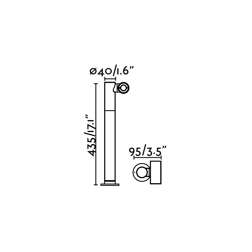 FARO 70783 - Lampada LED da esterno SPY-2 LED/6W/230V IP65