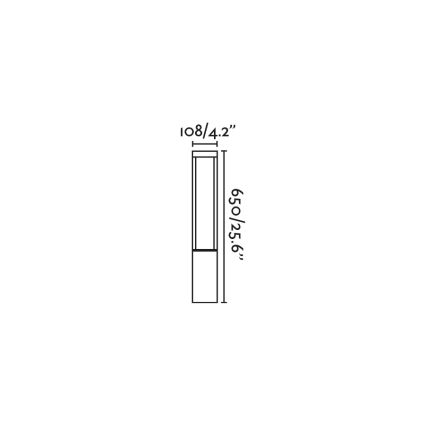 FARO 70842 - Lampe extérieure AGRA LED/9W/230V IP55 anthracite