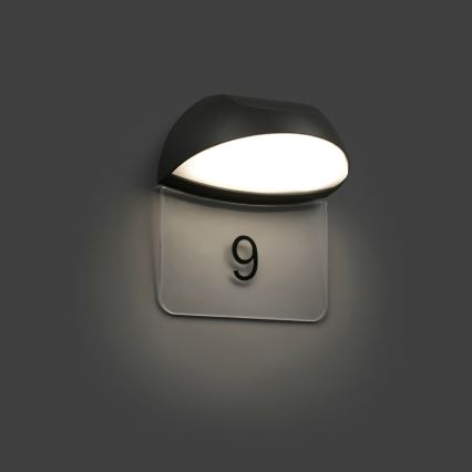 FARO 71197 - Lampada da parete per esterno a LED NUM LED/7W/230V IP54