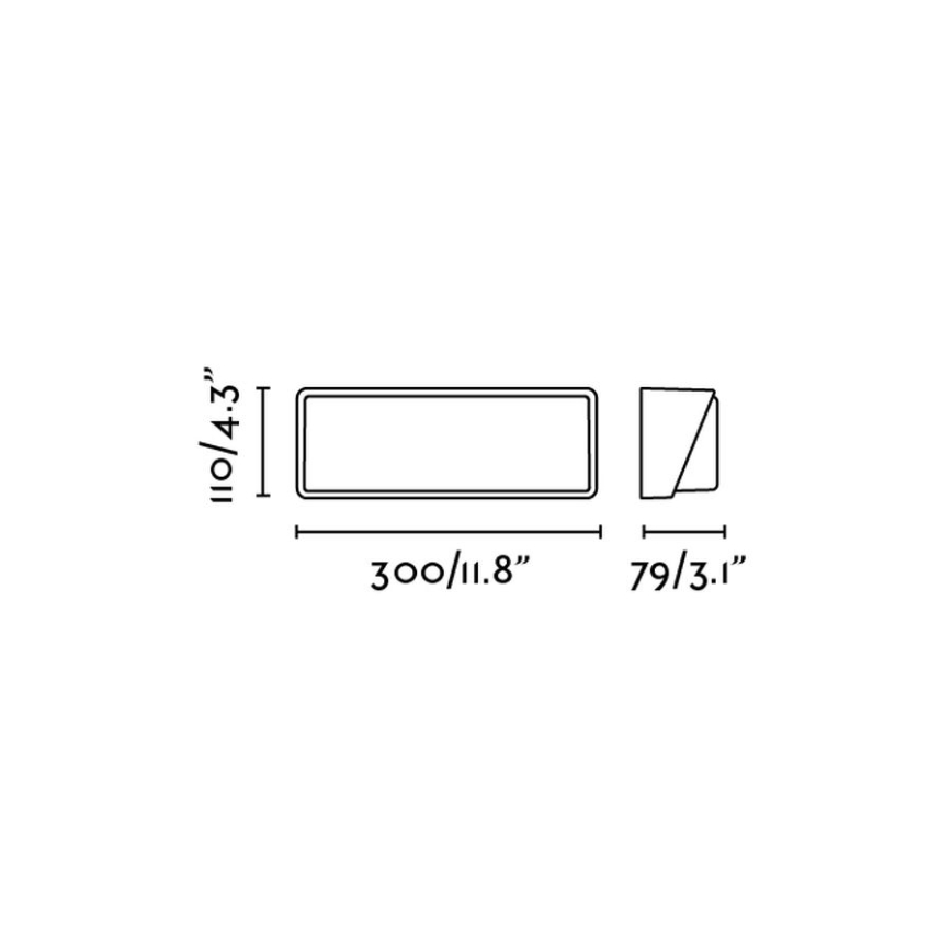 FARO 71537 - Applique a LED HALF 1xLED/20W/230V IP65