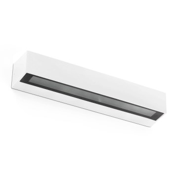 FARO 71903 - LED-Außenwandleuchte DORO 2xLED/10W/230V IP65 weiß