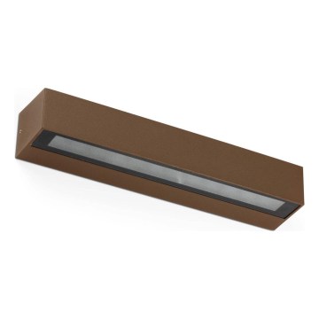 FARO 71905 - Applique da esterno LED DORO 2xLED/10W/230V IP65 marrone