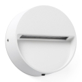 FARO 71961 - Lampada a LED per scale DUNE LED/3W/230V 2200/2700/3200/4000K IP65 bianca rotonda