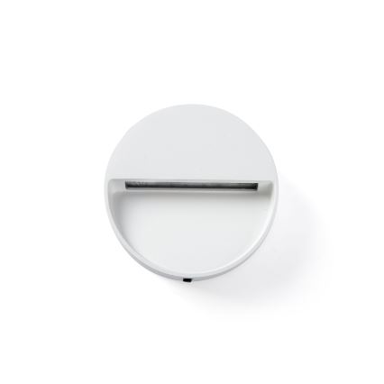 FARO 71961 - Lampada LED per scale DUNE LED/3W/230V 2200/2700/3200/4000K IP65 bianca rotonda