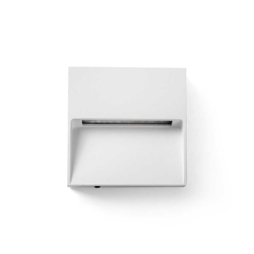 FARO 71964 - LED-Treppenleuchte DUNE LED/3W/230V 2200/2700/3200/4000K IP65 weiß quadratisch