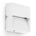 FARO 71964 - Luminaire LED pour escalier DUNE LED/3W/230V 2200/2700/3200/4000K IP65 blanc carré