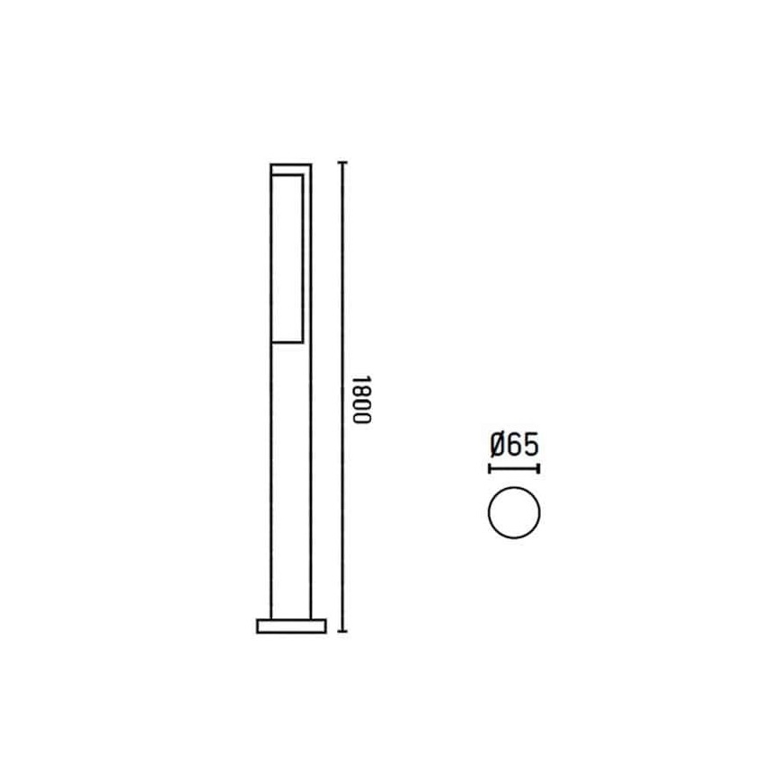 FARO 75524 - Lampada LED da esterno BERET-3 LED/16W/230V IP54