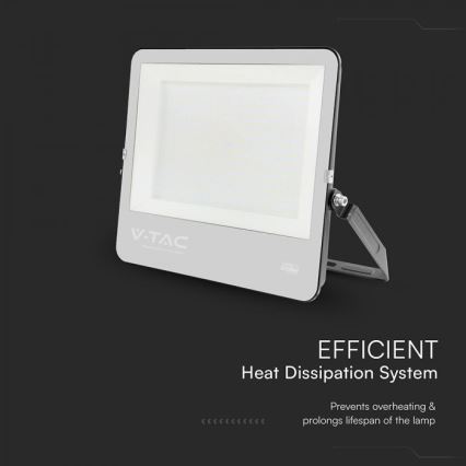 Faro LED/300W/230V 4000K IP65 nero